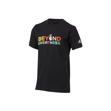 Kids Football Black Women's World Cup 2023 Beyond Greatness Tee