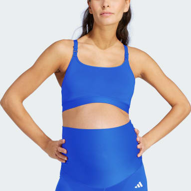 Women's Seamless Medium Support Racerback Midline Sports Bra - All