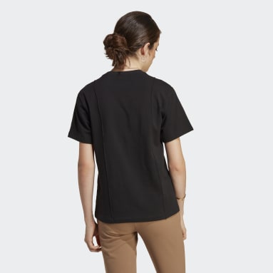 T-shirt Premium Essentials Nero Donna Originals