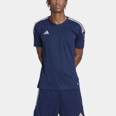 Men Navy Blue Soccer Jersey