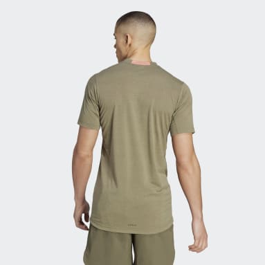 Camiseta Designed for Training Pro Series Strength Verde Hombre Gimnasio Y Entrenamiento