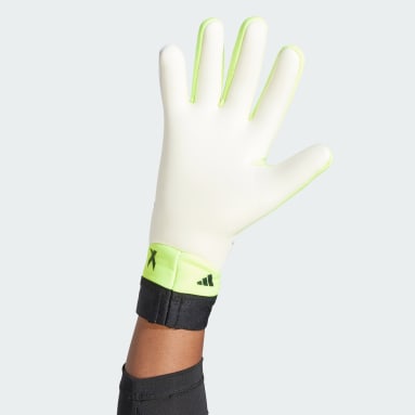 Soccer White X League Gloves