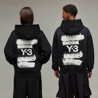 Y-3 그래픽 후디
