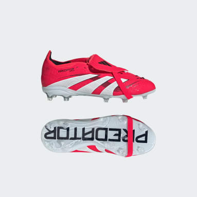 Botas de Futebol com Língua Dobrada Predator Elite – Piso firme (Criança)