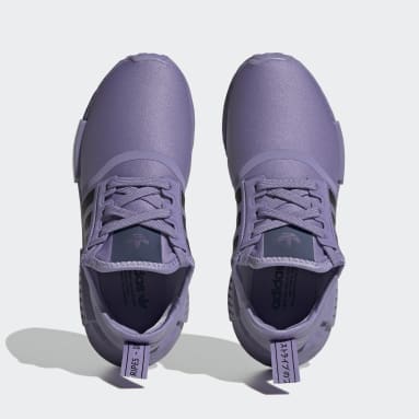 Tenis NMD_R1 Violeta Niño Originals