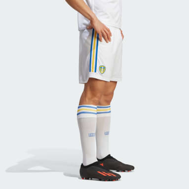 Pantalón corto primera equipación Leeds United FC 23/24 Blanco Hombre Fútbol