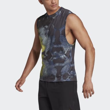 Camiseta sin mangas Techfit Allover Print Training adidas de Tejido sintético de hombre Hombre Ropa de Camisetas y polos de Camisetas de tirantes 
