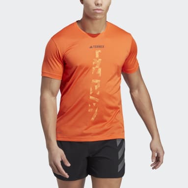 Camiseta Terrex Agravic Trail Running Naranja Hombre TERREX
