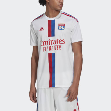 Camiseta primera equipación Olympique de Lyon 22/23 Blanco Hombre Fútbol