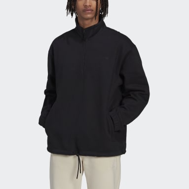 Sudadera Adicolor Contempo Half-Zip Negro Hombre Originals