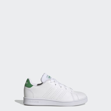 Scarpe Advantage Lifestyle Court Lace Bianco Bambini Sportswear