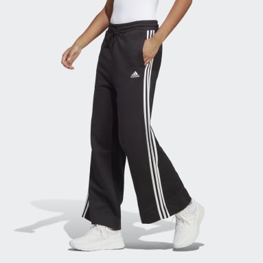 Dames Sportswear Essentials 3-Stripes French Terry Wide Broek