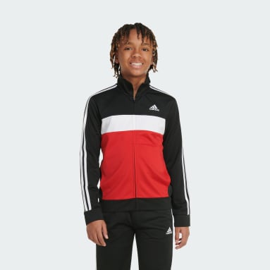 Youth Training Black Colorblock Tricot Jacket