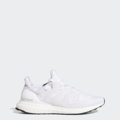 womens ultra boost gray and white