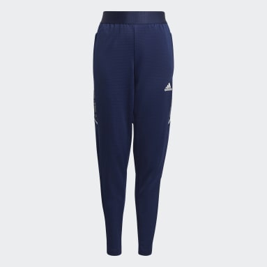 Pantalón entrenamiento Condivo 21 Primeblue Azul Niño Fútbol