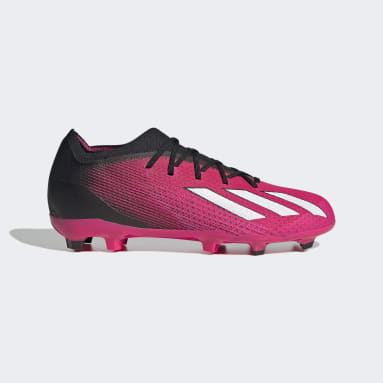 Kids Football Pink X Speedportal.1 Firm Ground Boots
