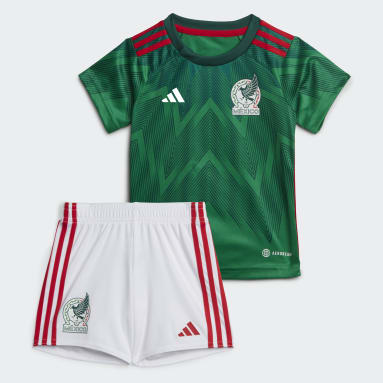 Conjunto Bebé Local Selección Nacional de México Verde Niño Fútbol