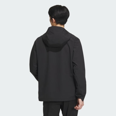 Mens adidas black jacket top