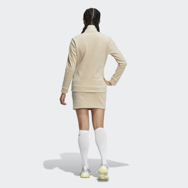 Women Golf Beige 3S 투 피스 긴팔 수트