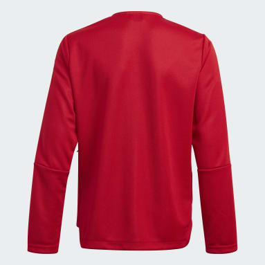 Kinder Fußball Tiro 21 Trainingsjacke Rot