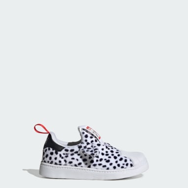 Children Originals White adidas Originals x Disney 101 Dalmatians Superstar 360 Shoes Kids