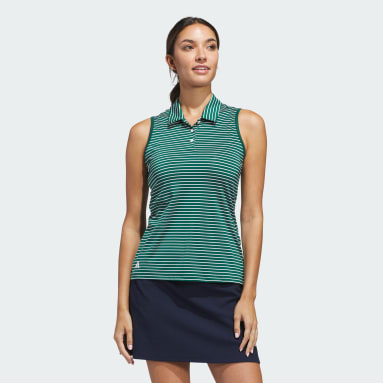 POLO SIN MANGAS PERFORMANCE STRIPE