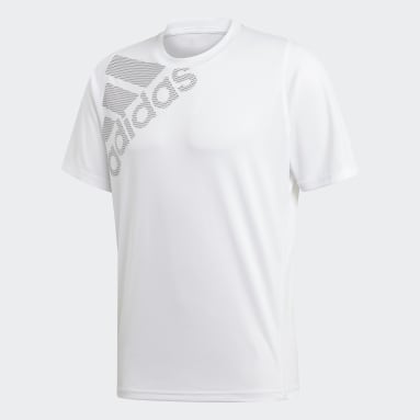 T-shirt FreeLift Badge of Sport Graphic Blanc Hommes Cross Training