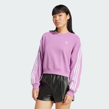 Buzo 3 Rayas de Cuello Redondo