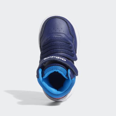 Sapatilhas Hoops Mid Azul Criança Basquetebol