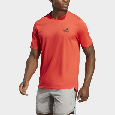 Playera AEROREADY Designed for Movement Rojo Hombre Training