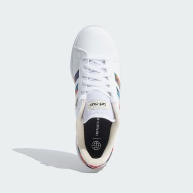 Women Tennis White Grand Court Base Lifestyle Court Casual Shoes
