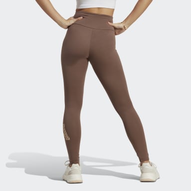 Ženy Sportswear hnedá Legíny All SZN x Logomania