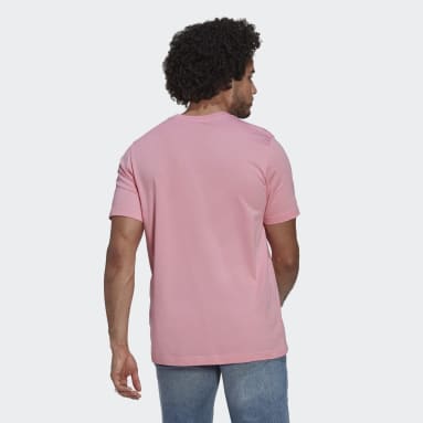 Camiseta LOUNGEWEAR Adicolor Essentials Trefoil Rosa Hombre Originals