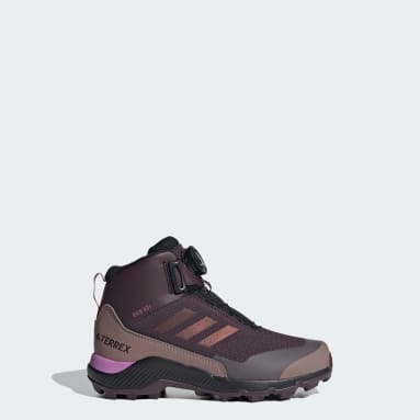 Sapatilhas de Caminhada de Inverno Mid BOA RAIN.RDY TERREX Vermelho Criança TERREX