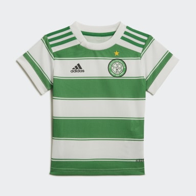 Kids Football Celtic FC 21/22 Home Baby Kit