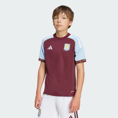 Camiseta primera equipación para niños Aston Villa FC 25/26