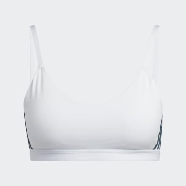 Women Training Blue All Me 3-Stripes Bra