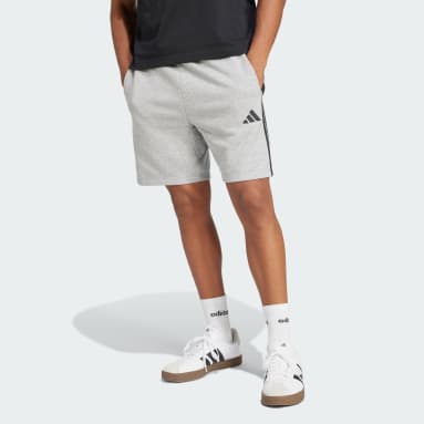 Shorts Moletinho Essentials Três Listras