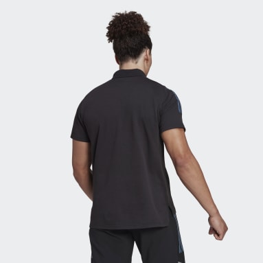 All Blacks Rugby Poloskjorte Svart