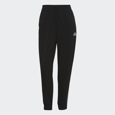 Women sportswear Black 에센셜 3S 7/8 팬츠