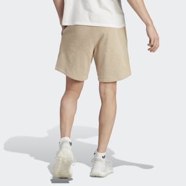 adidas Originals shorts HT4418 Ori Mono Aop SH men's beige color