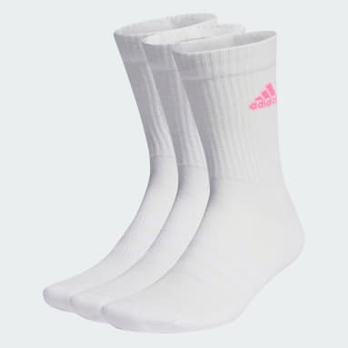 Calcetines clásicos Cushioned Blanco Gimnasio Y Entrenamiento