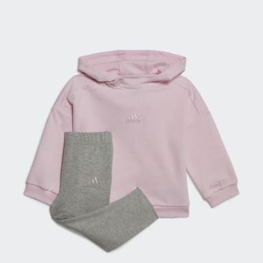 Dievčatá Sportswear ružová Tepláková súprava Hooded Fleece