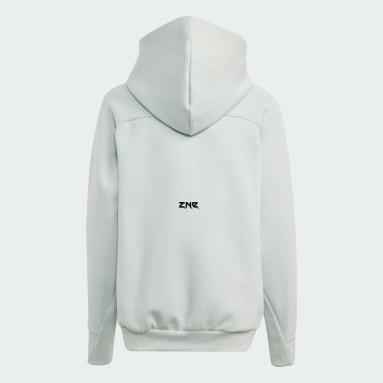 Veste à capuche entièrement zippée adidas Z.N.E Enfants Gris Enfants Sportswear