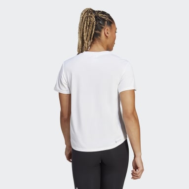 Women HIIT White HIIT HEAT.RDY Sweat-Conceal Training Tee