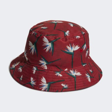 Thebe Magugu Bucket Hat Czerwony