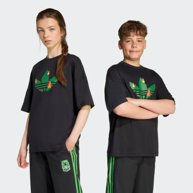 Camiseta adidas x Minecraft Infantil