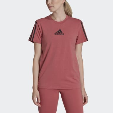 AEROREADY Made for Training Cotton-Touch T-skjorte Rød