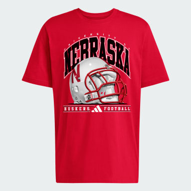 NEBRASKA CORNHUSKERS FOOTBALL REFRESH M SS TEE