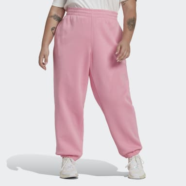 Women's Originals Pink Adicolor Essentials Pants (Plus Size)